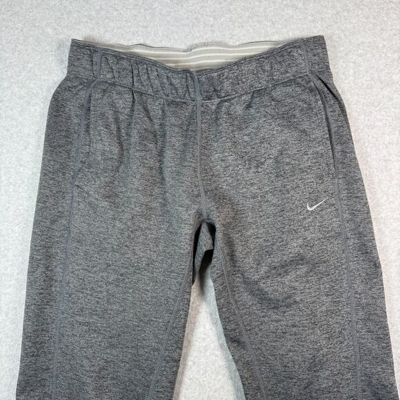 Nike Therma-Fit Men’s Training Pants Gray Athletic Warm-Up Track Jogger Size S - Picture 3 of 13